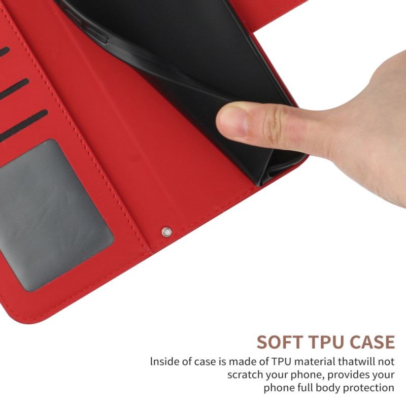 Etui Folio Do Honor 200 Nadruk Słonecznika Z Paskiem
