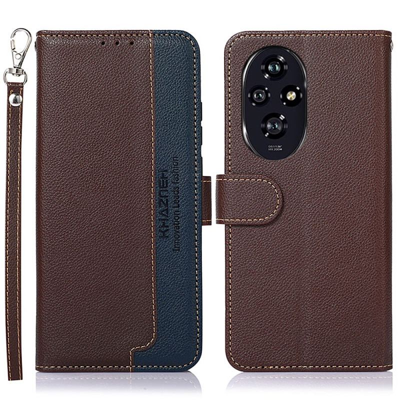 Etui Folio Honor 200 Dwukolorowy Portfel Z Blokadą Rfid Khazneh Etui Ochronne