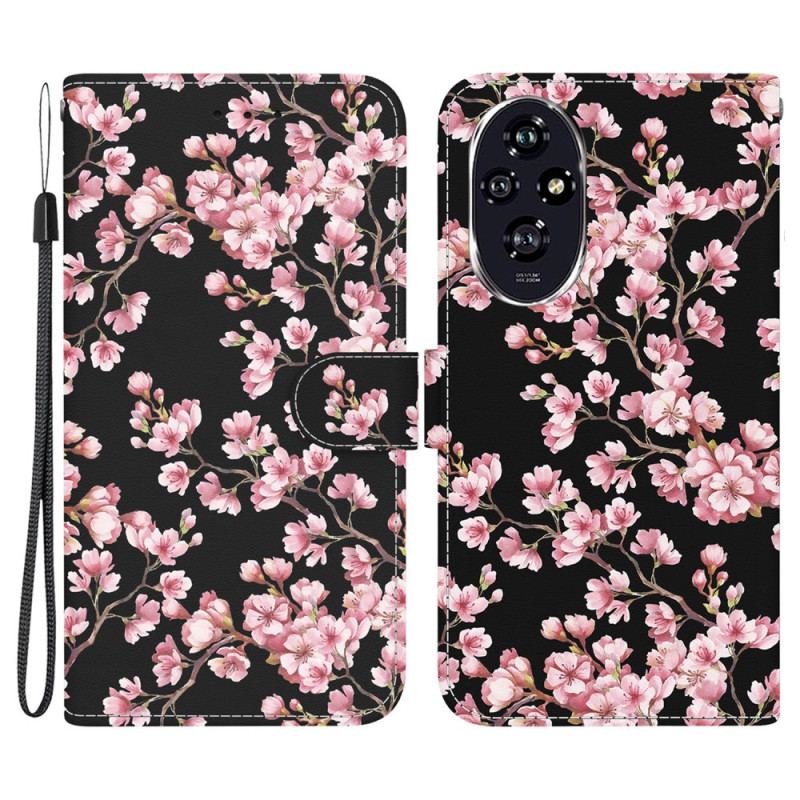 Etui Folio Honor 200 Kwiaty Śliwy Przywiązane