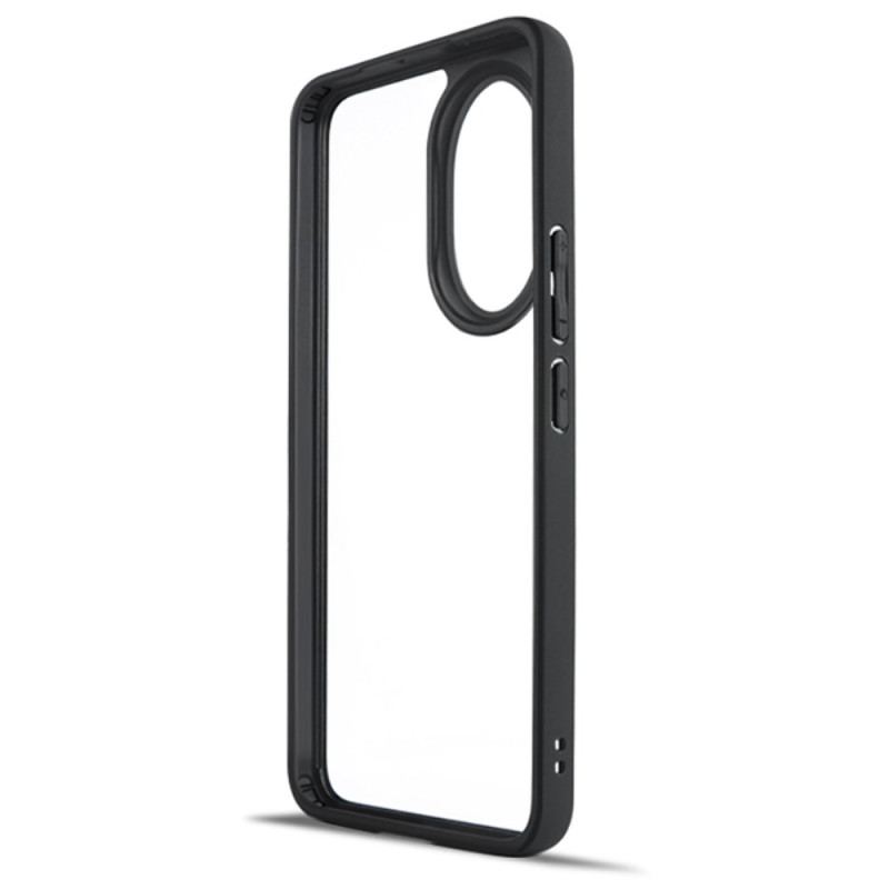 Futerały Honor 200 Etui Na Telefon Przezroczyste CZarne Krawędzie