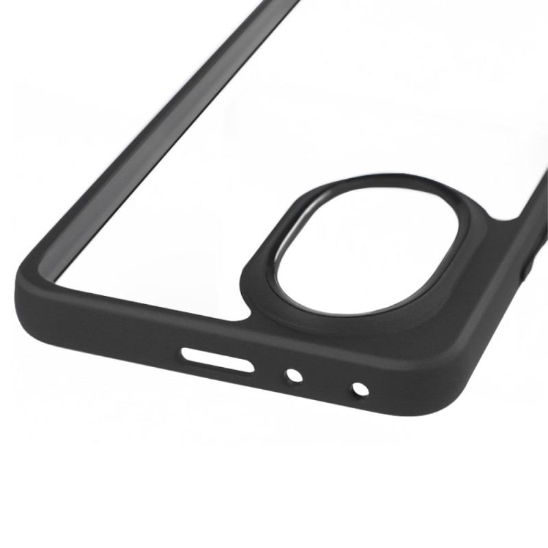 Futerały Honor 200 Etui Na Telefon Przezroczyste CZarne Krawędzie