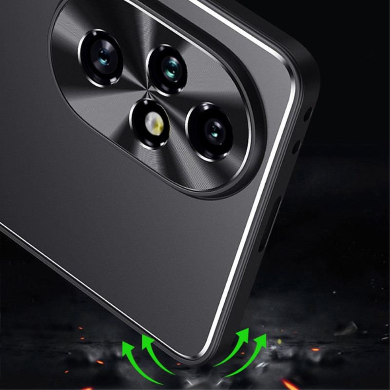Futerały Honor 200 Etui Na Telefon Wsparcie Efektu Metalicznego