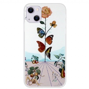 Futerały do iPhone 13 Kolorowe Motyle