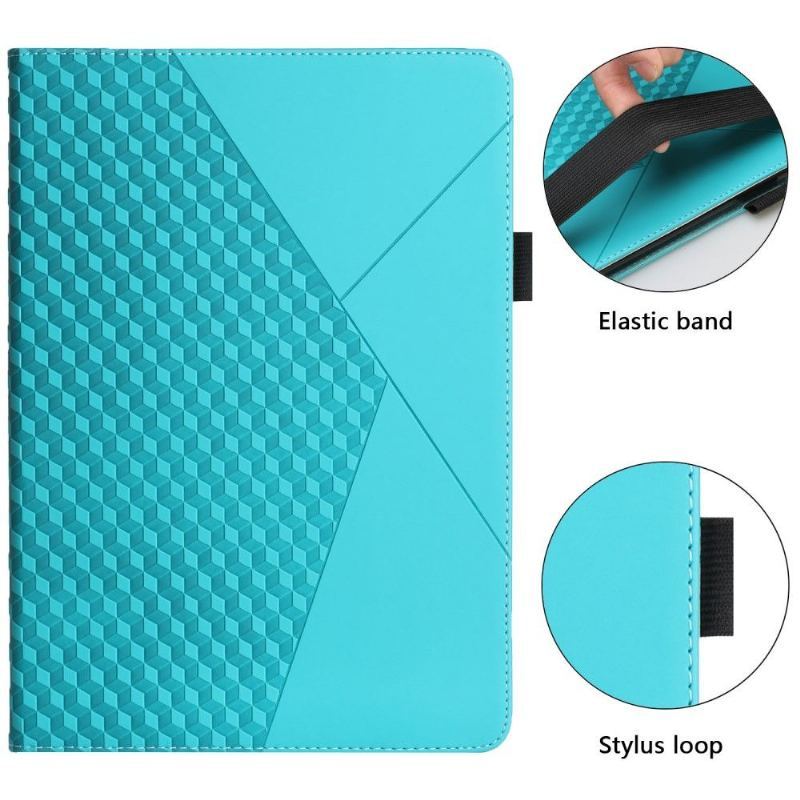 Etui Samsung Galaxy Tab A8 (2021) Cube Geometry Flap Card Holder