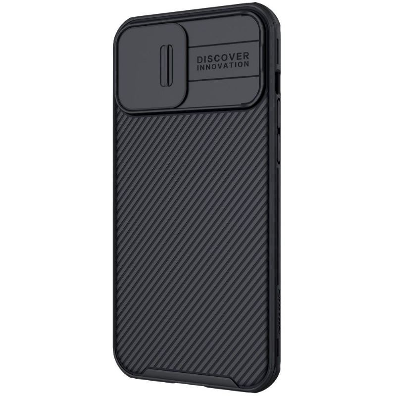 Etui do iPhone 13 Pro Max Anti-fall Camshield Z Tylną Osłoną Obiektywu