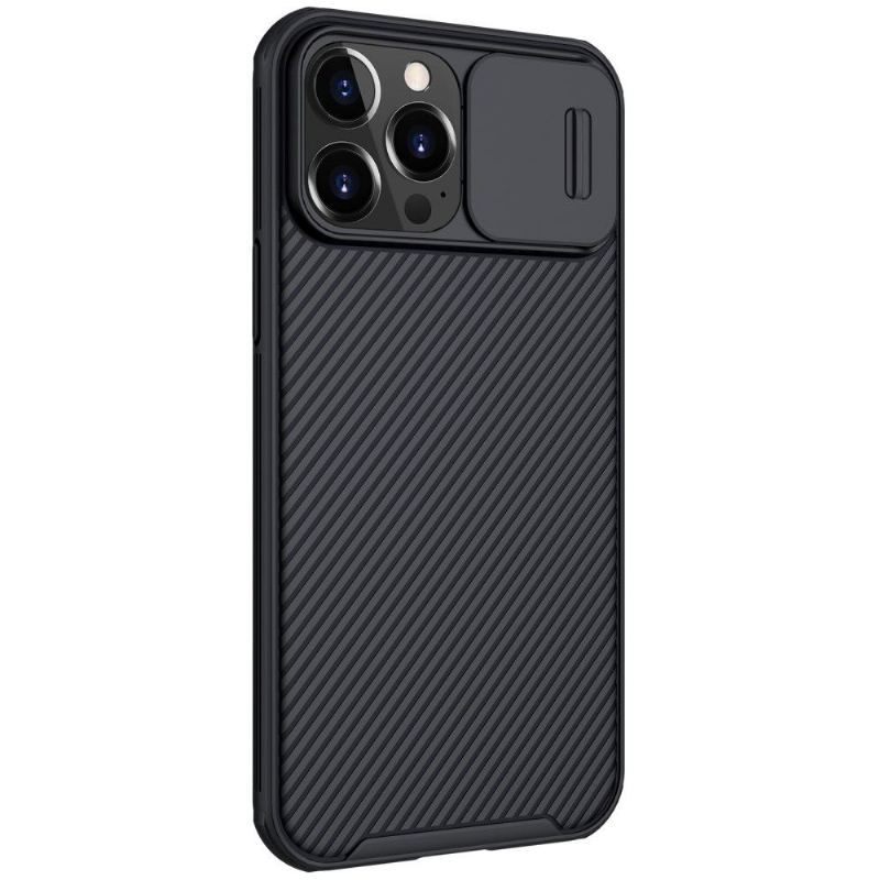 Etui do iPhone 13 Pro Max Anti-fall Camshield Z Tylną Osłoną Obiektywu