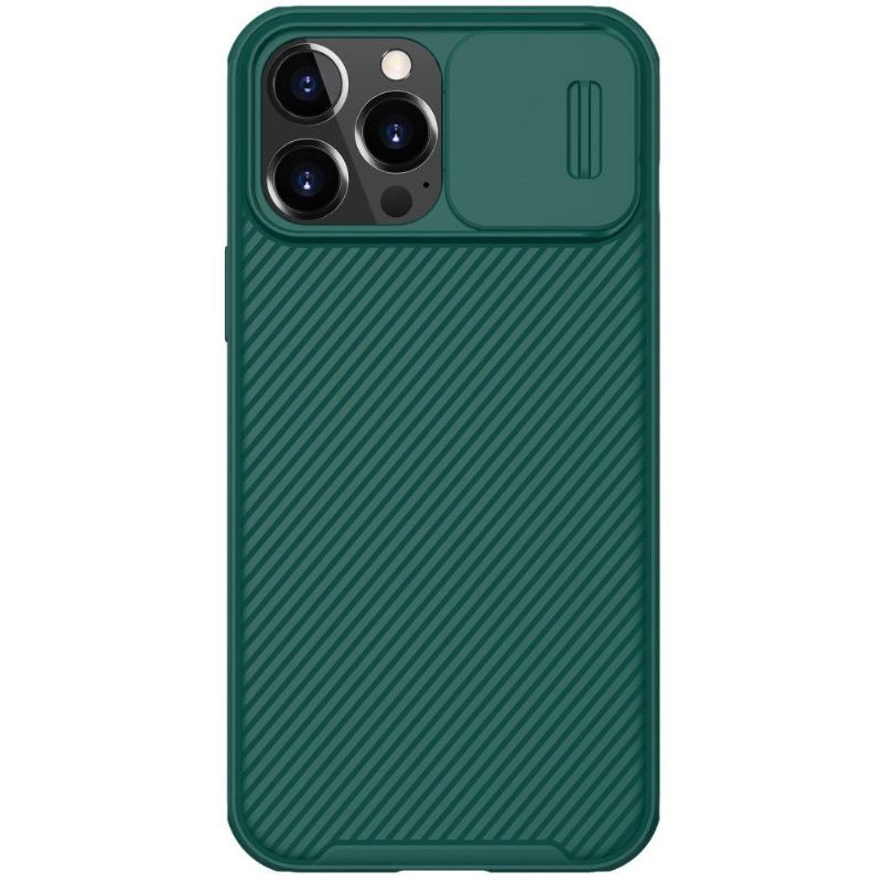 Etui do iPhone 13 Pro Max Anti-fall Camshield Z Tylną Osłoną Obiektywu