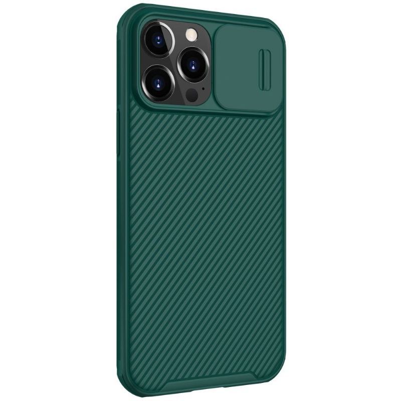 Etui do iPhone 13 Pro Max Anti-fall Camshield Z Tylną Osłoną Obiektywu