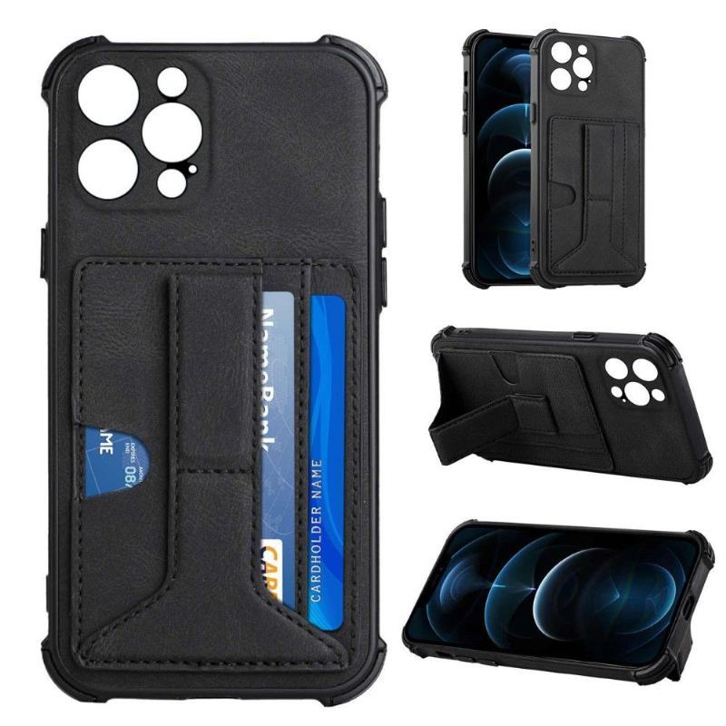 Etui do iPhone 13 Pro Max Biznes Posiadacz Karty Coline