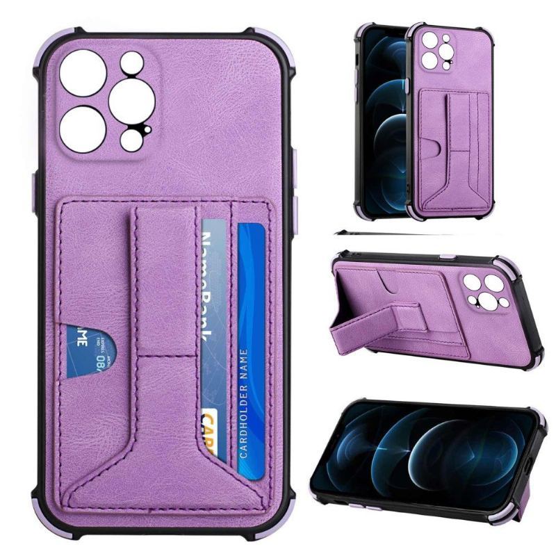 Etui do iPhone 13 Pro Max Biznes Posiadacz Karty Coline