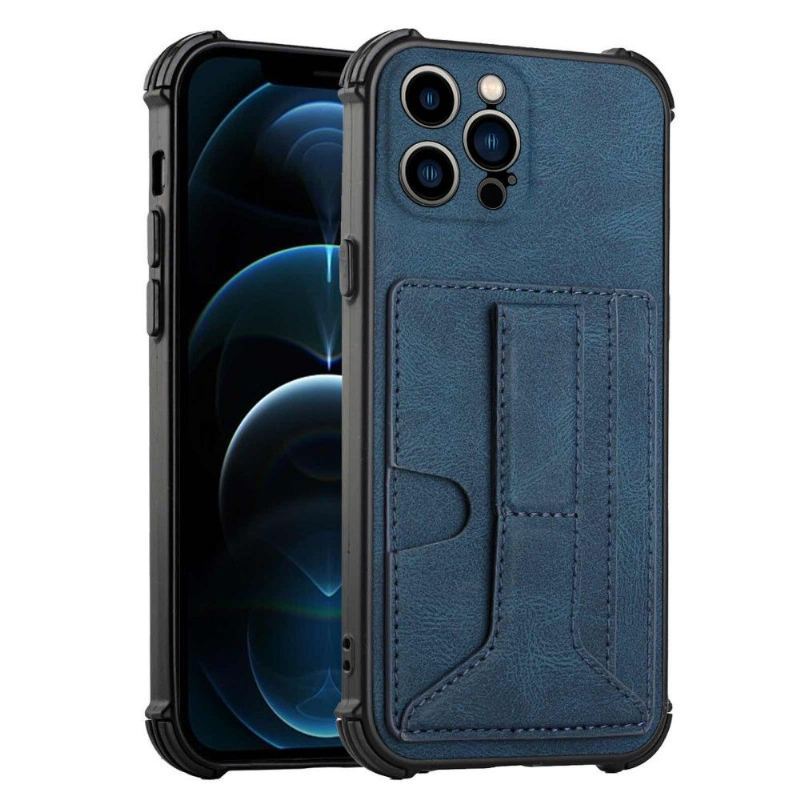 Etui do iPhone 13 Pro Max Biznes Posiadacz Karty Coline