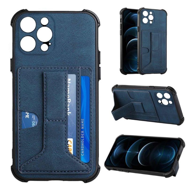 Etui do iPhone 13 Pro Max Biznes Posiadacz Karty Coline
