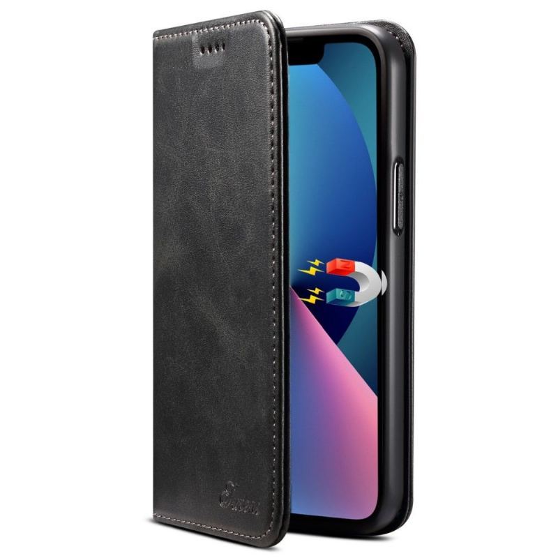 Etui Folio do iPhone 13 Pro Max Skórzany Futerał Flip Style Skóra