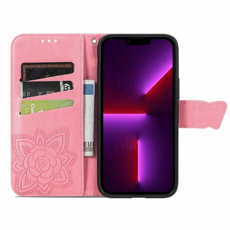 Etui Na Telefon Pokrowce do iPhone 13 Pro Max Biznes Motyl Ulga