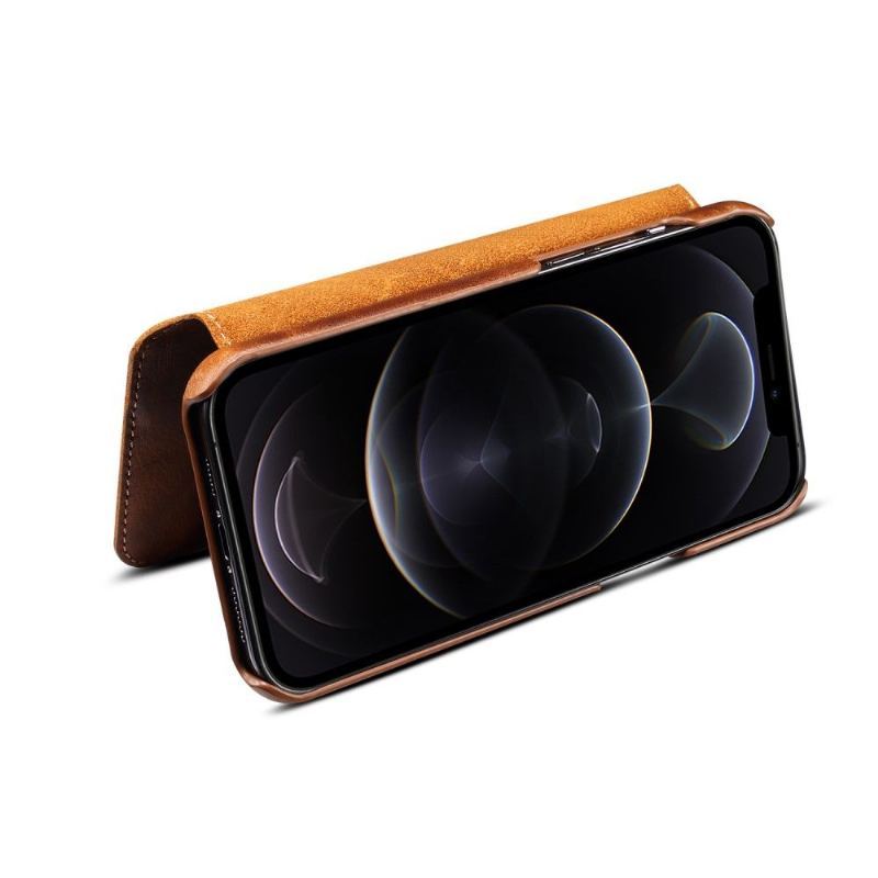 Etui Na Telefon Pokrowce do iPhone 13 Pro Max Biznes Vintage Skórzane