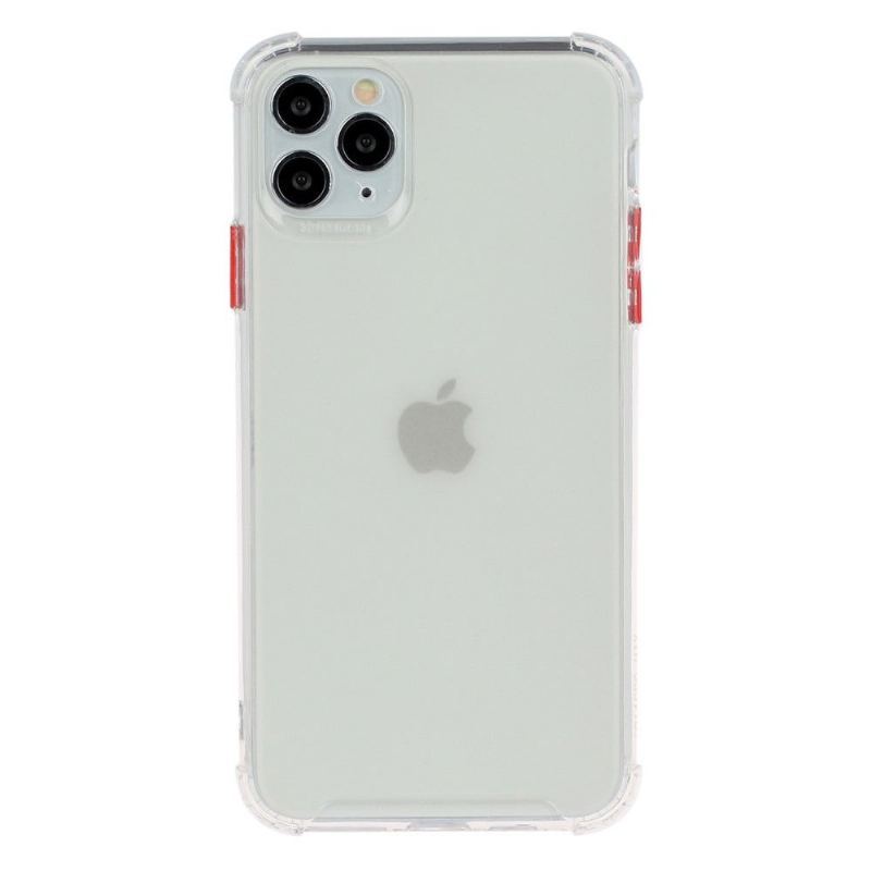 Futerały do iPhone 13 Pro Max Obrzeża Półprzezroczysty Z Kolorowymi Przyciskami