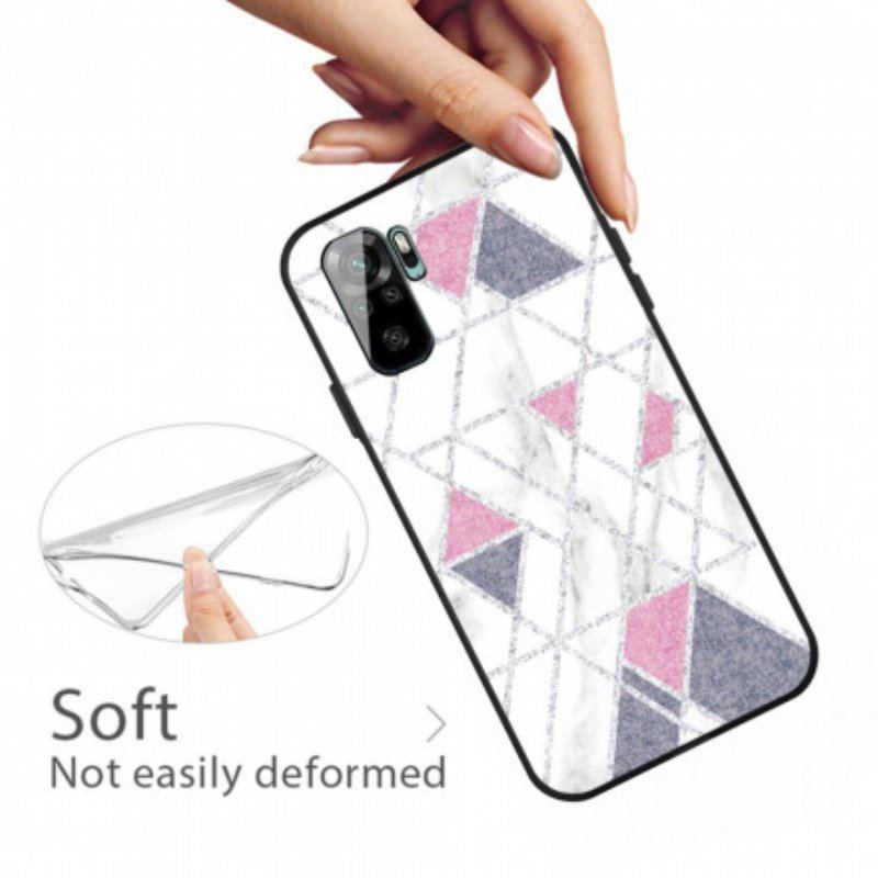Etui do Xiaomi Redmi Note 10 / 10S Błyszczący Marmur