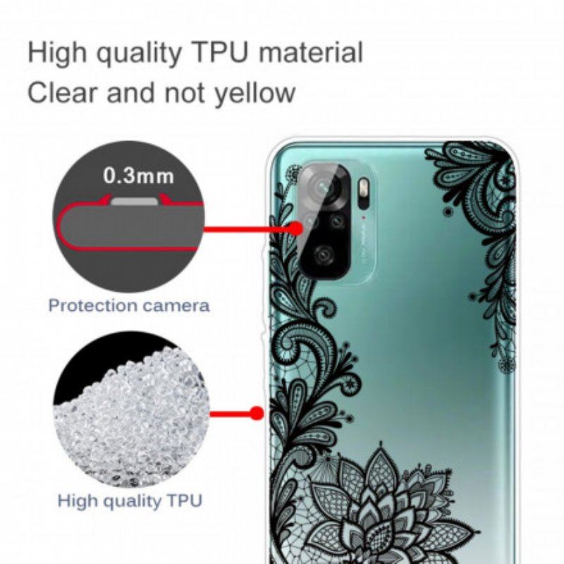Etui do Xiaomi Redmi Note 10 / 10S Delikatna Koronka