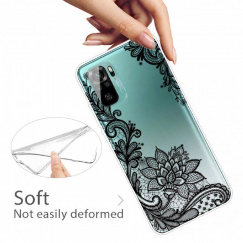 Etui do Xiaomi Redmi Note 10 / 10S Delikatna Koronka