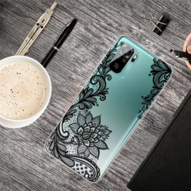 Etui do Xiaomi Redmi Note 10 / 10S Delikatna Koronka
