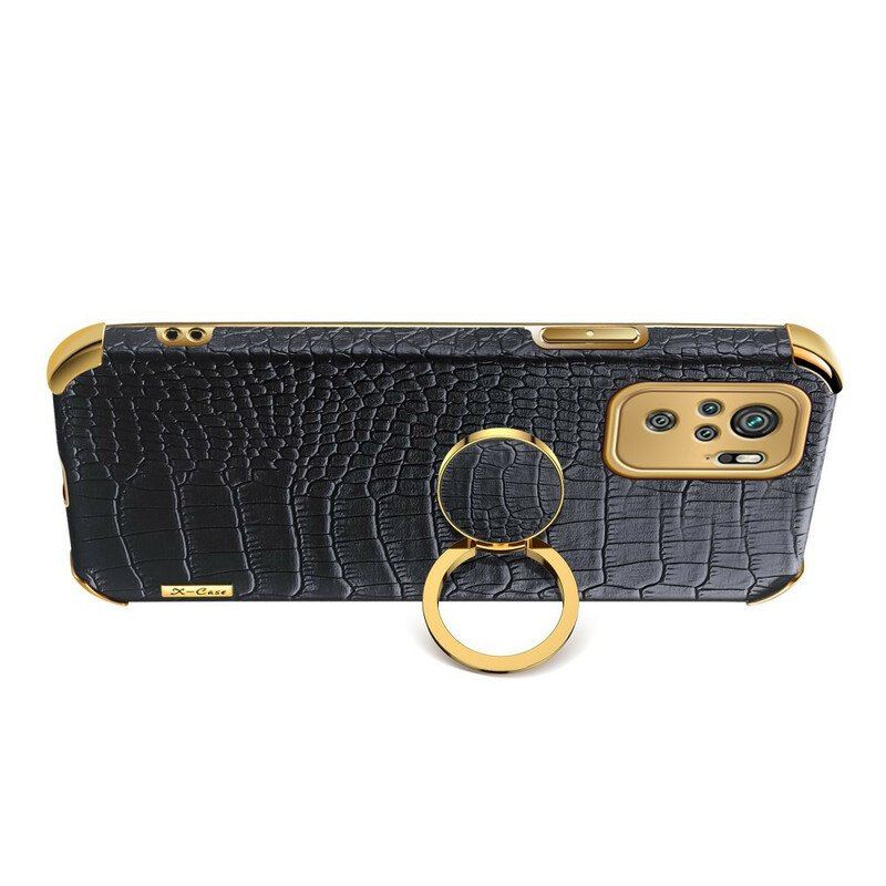 Etui do Xiaomi Redmi Note 10 / 10S Efekt Skóry Krokodyla