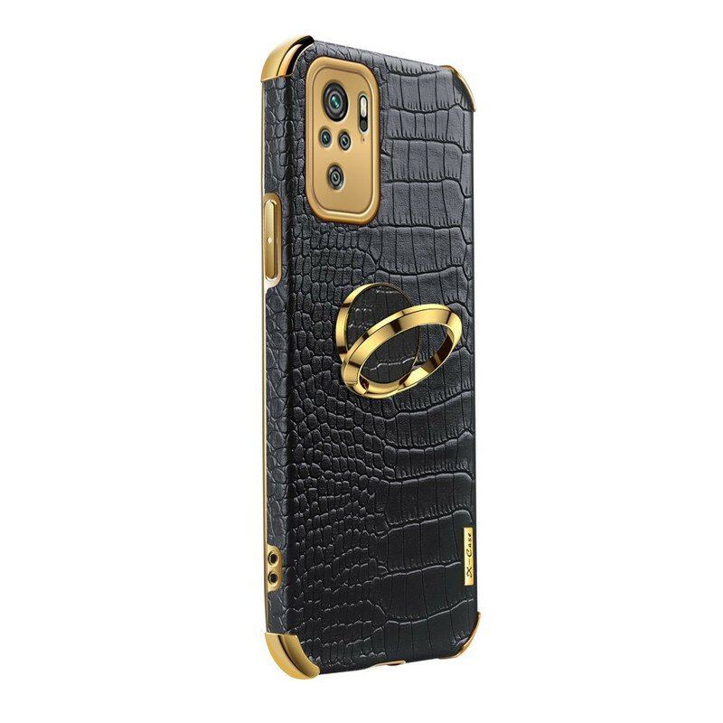 Etui do Xiaomi Redmi Note 10 / 10S Efekt Skóry Krokodyla
