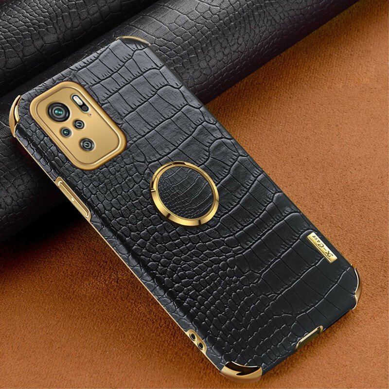 Etui do Xiaomi Redmi Note 10 / 10S Efekt Skóry Krokodyla