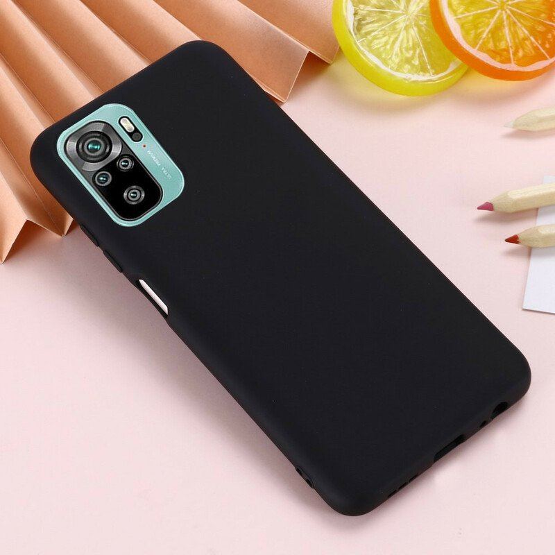 Etui do Xiaomi Redmi Note 10 / 10S Płynny Silikon Ze Smyczą