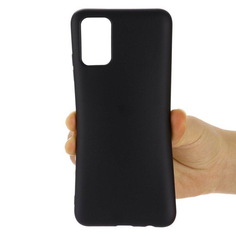 Etui do Xiaomi Redmi Note 10 / 10S Płynny Silikon Ze Smyczą