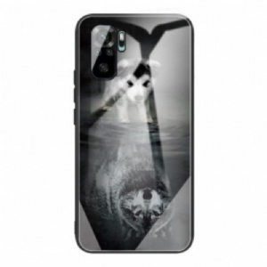 Etui do Xiaomi Redmi Note 10 / 10S Szkło Hartowane Puppy Dream