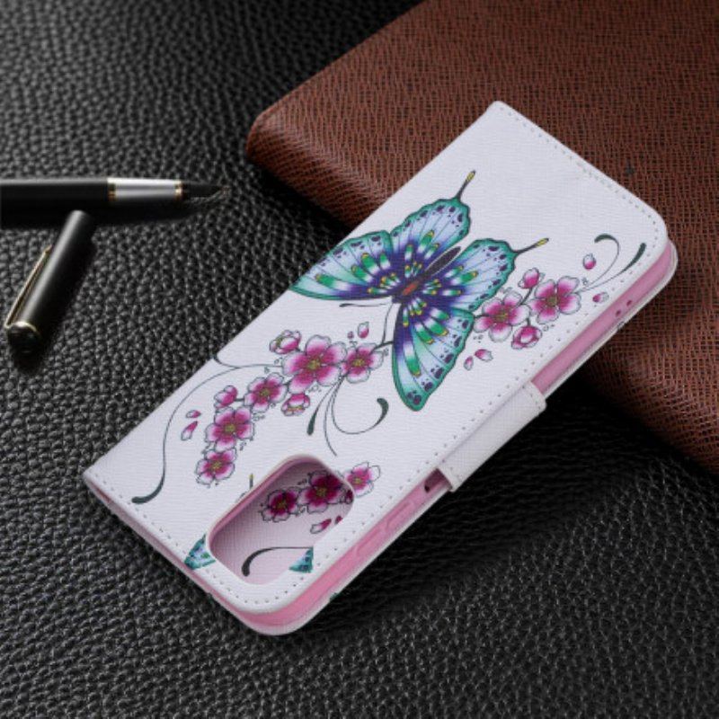 Etui Folio do Xiaomi Redmi Note 10 / 10S Cudowne Motyle