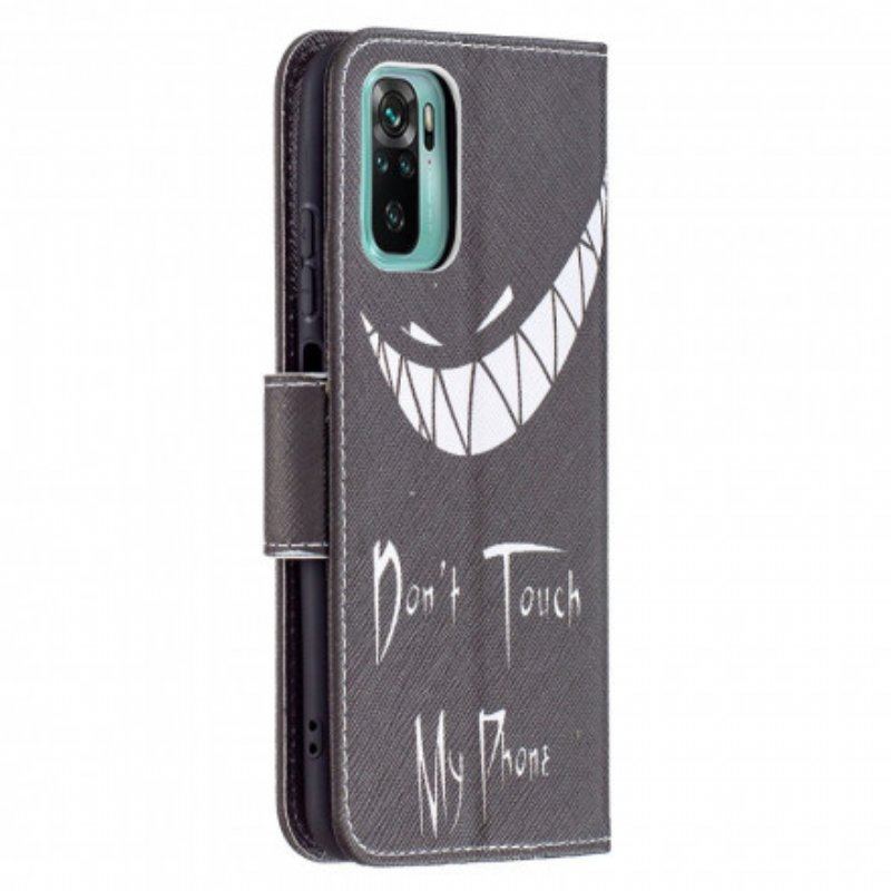 Etui Folio do Xiaomi Redmi Note 10 / 10S Diabelski Telefon