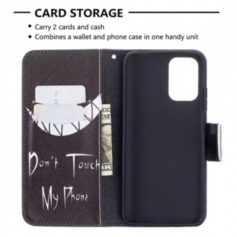 Etui Folio do Xiaomi Redmi Note 10 / 10S Diabelski Telefon