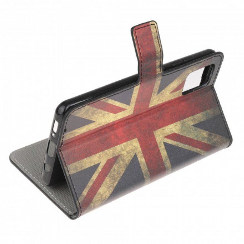 Etui Folio do Xiaomi Redmi Note 10 / 10S Flaga Anglii