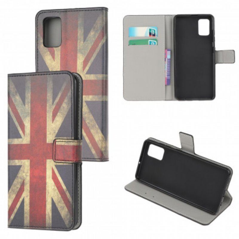 Etui Folio do Xiaomi Redmi Note 10 / 10S Flaga Anglii