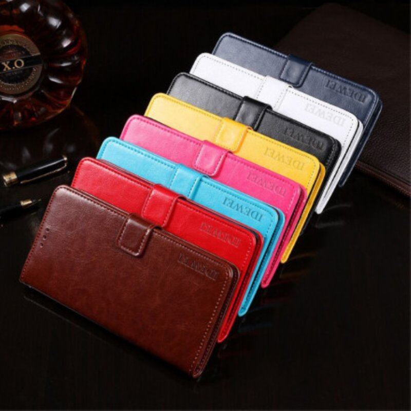 Etui Folio do Xiaomi Redmi Note 10 / 10S Imitacja Skóry Idewei