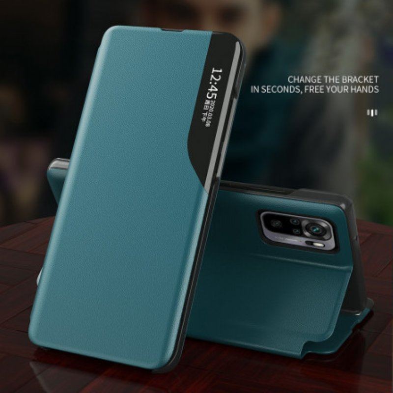 Etui Na Telefon do Xiaomi Redmi Note 10 / 10S Efekt Skóry
