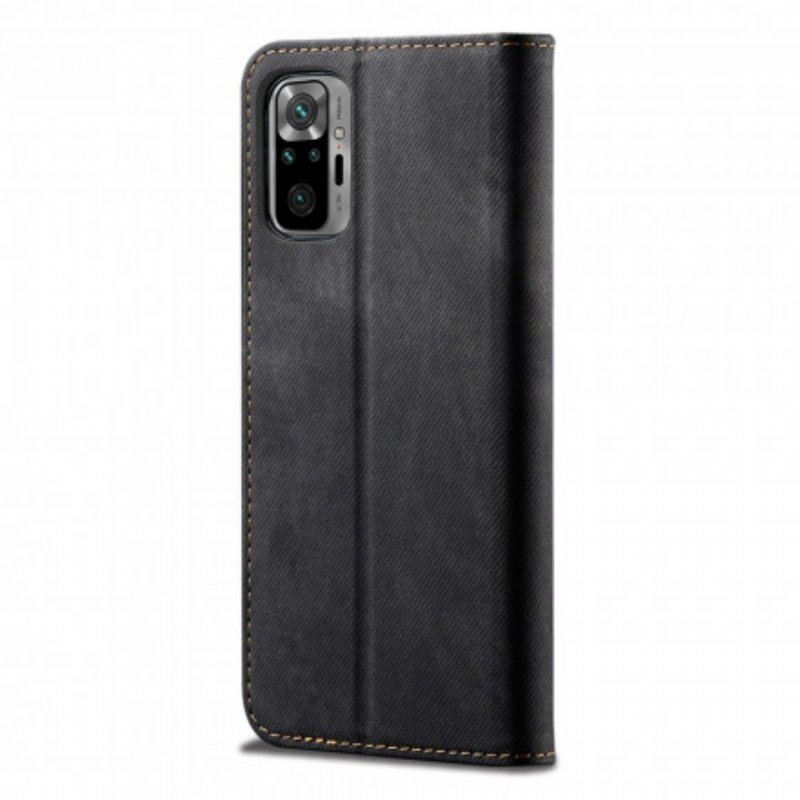 Etui Na Telefon do Xiaomi Redmi Note 10 / 10S Etui Folio Tkanina Dżinsowa