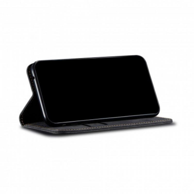 Etui Na Telefon do Xiaomi Redmi Note 10 / 10S Etui Folio Tkanina Dżinsowa