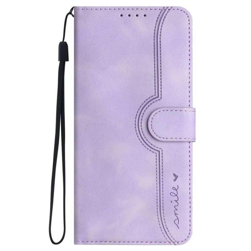 Etui Folio Motorola Edge 50 Ultra Uśmiechnij Się