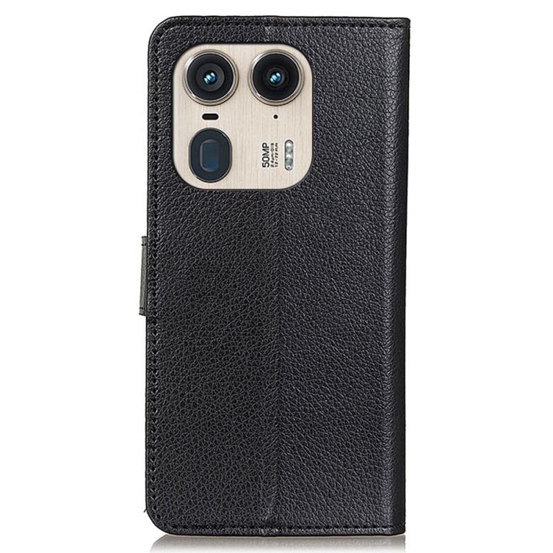 Pokrowce Motorola Edge 50 Ultra Tradycyjna Sztuczna Skóra