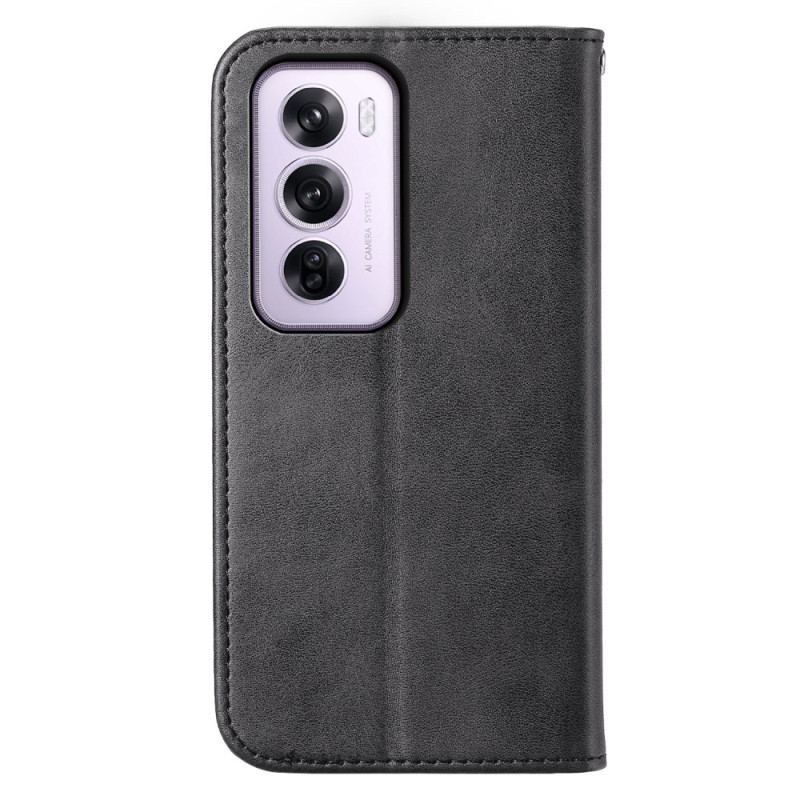 Flip Kotelot Do Oppo Reno 12 Pro 5g Diamentowe Paski