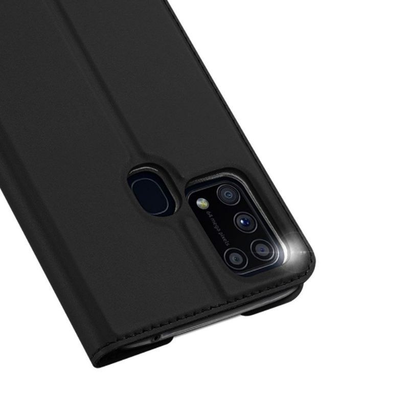 Etui Folio do Samsung Galaxy M31 Satynowa Powłoka