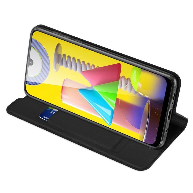 Etui Folio do Samsung Galaxy M31 Satynowa Powłoka