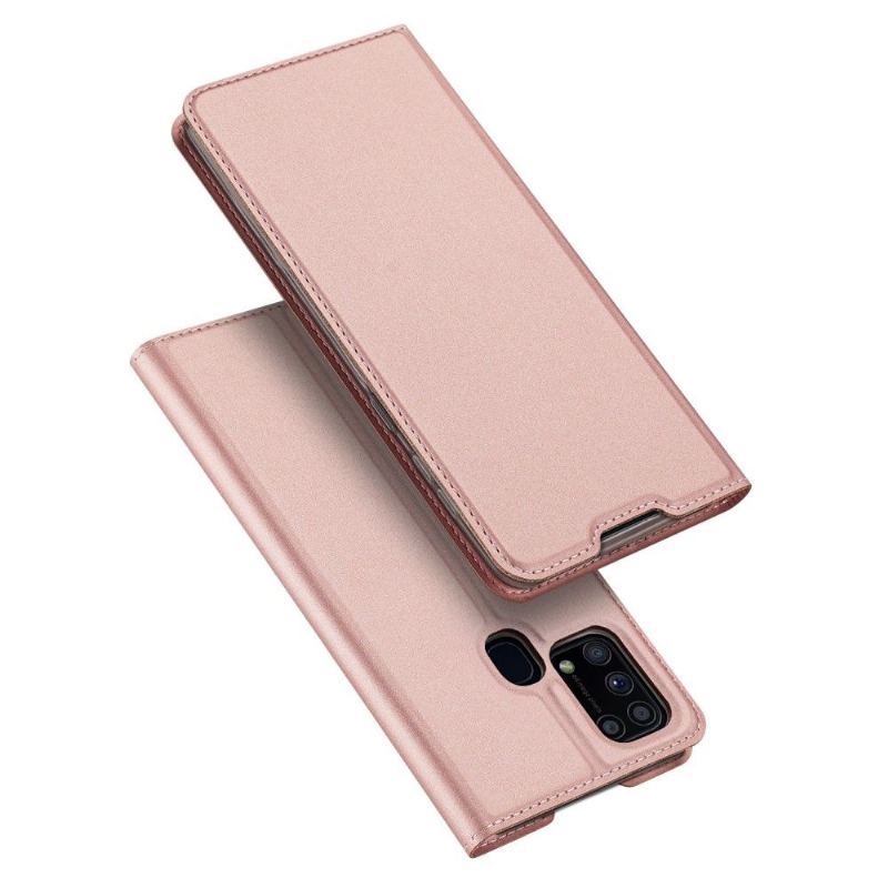 Etui Folio do Samsung Galaxy M31 Satynowa Powłoka