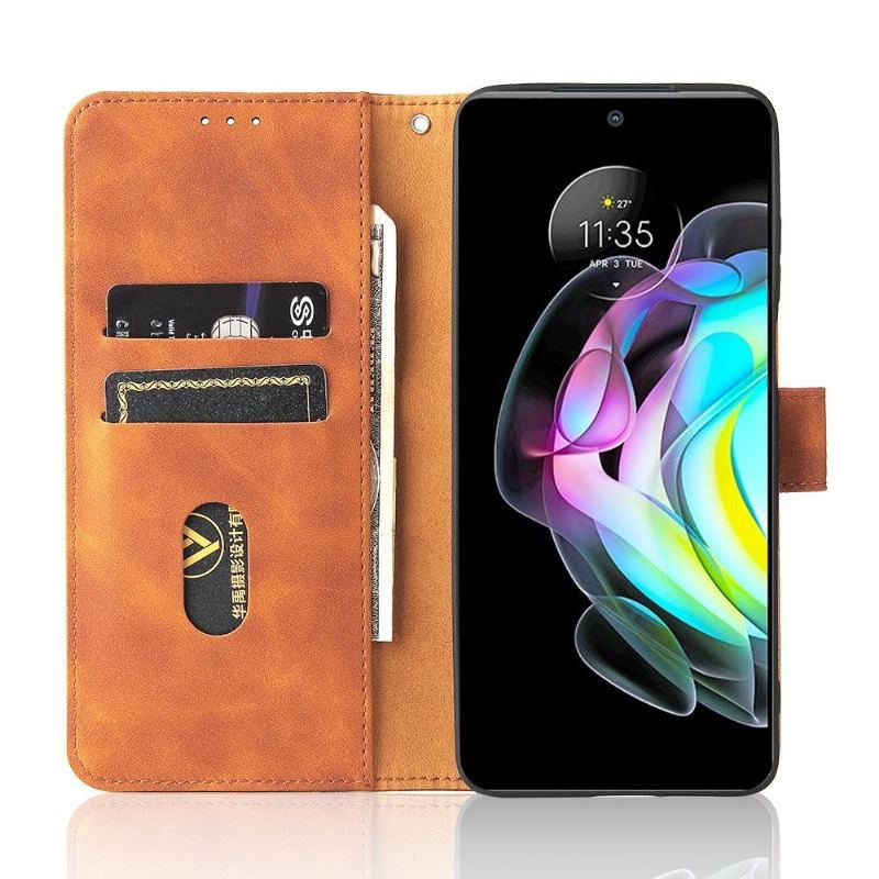 Etui Folio do Motorola Edge 20 Miękki Dotyk