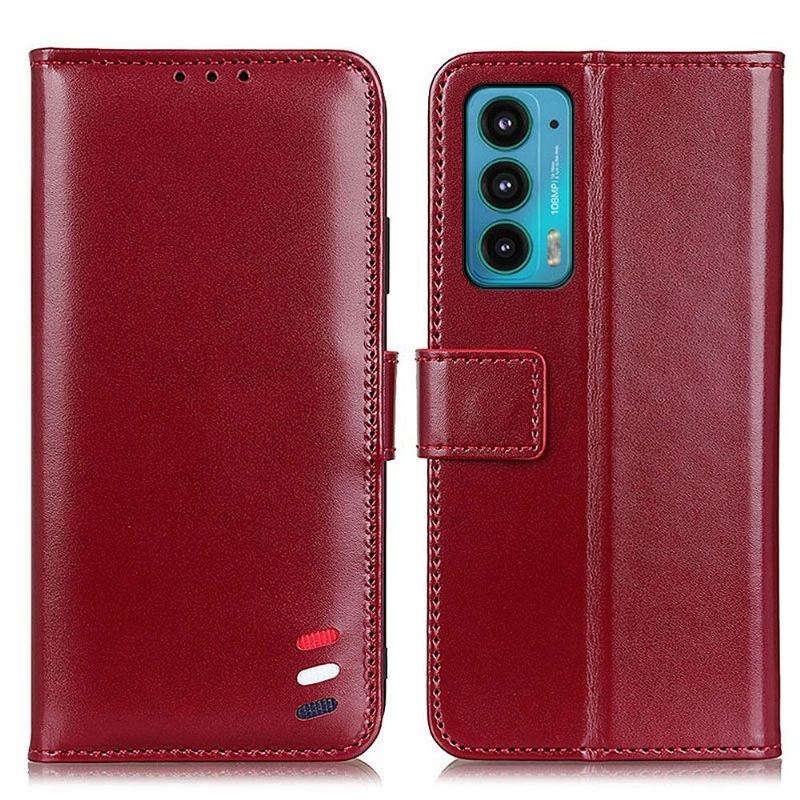Etui Folio do Motorola Edge 20 Obrzeża Obsługa Funkcji Melodii