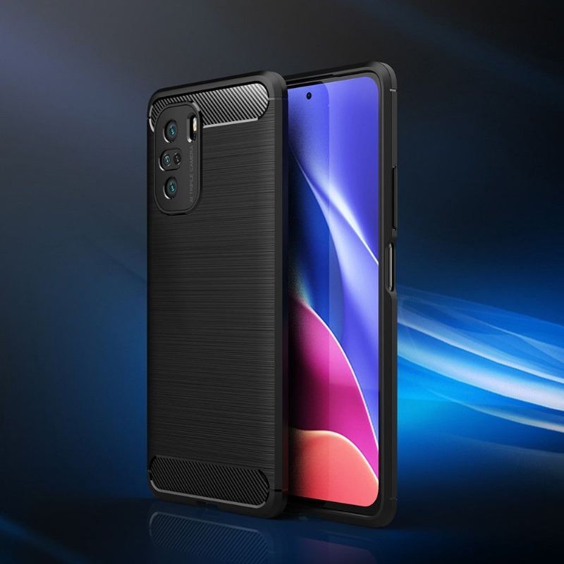 Etui do Xiaomi Mi 11i / Poco F3 Anti-fall Silikonowy Efekt Szczotkowania