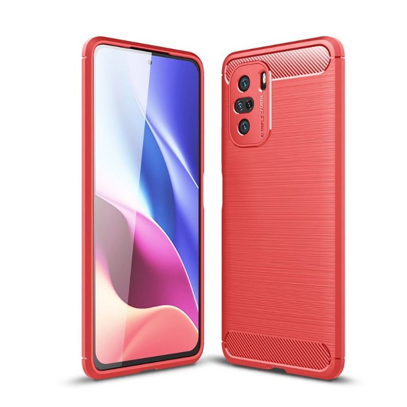 Etui do Xiaomi Mi 11i / Poco F3 Anti-fall Silikonowy Efekt Szczotkowania
