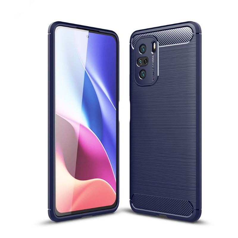 Etui do Xiaomi Mi 11i / Poco F3 Anti-fall Silikonowy Efekt Szczotkowania